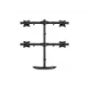 Multibrackets M Deskstand Basic Quad laisvai pastatomas keturių monitorių stovas 32 kg 15–27 colių