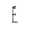 Multibrackets M Deskstand Basic Quad laisvai pastatomas keturių monitorių stovas 32 kg 15–27 colių