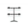 Multibrackets M Deskstand Basic Quad laisvai pastatomas keturių monitorių stovas 32 kg 15–27 colių