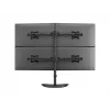 Multibrackets M Deskstand Basic Quad laisvai pastatomas keturių monitorių stovas 32 kg 15–27 colių