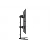 Multibrackets M Deskstand Basic Quad laisvai pastatomas keturių monitorių stovas 32 kg 15–27 colių