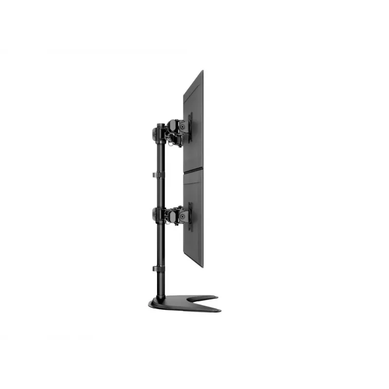 Multibrackets M Deskstand Basic Quad laisvai pastatomas keturių monitorių stovas 32 kg 15–27 colių