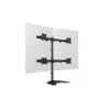 Multibrackets M Deskstand Basic Quad laisvai pastatomas keturių monitorių stovas 32 kg 15–27 colių