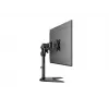 Stalinis monitorių stovas MULTIBRACKETS M Deskstand Basic Triple — 3 monitoriams, VESA 75x75–100x100, iki 24 kg, 15–27 colių, juodas