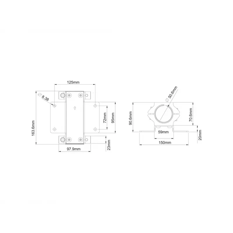 Multibrackets M Pro Series – stulpo spaustuvas
