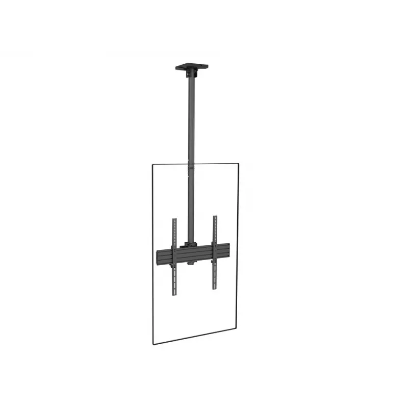 Fiksuota rankena plokščiaekraniams laikikliams Multibrackets M Pro Series 600 mm, plienas, juoda, 2 vnt.