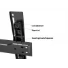 Multibrackets M VESA Wallmount Super Slim Tilt 400 MAX, 81,3 cm (32 coliai), 139,7 cm (55 coliai), 100 x 100 mm, 400 x 400 mm, plastikas, plienas, juoda