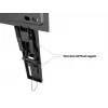 Multibrackets M VESA Wallmount Super Slim Tilt 400 MAX, 81,3 cm (32 coliai), 139,7 cm (55 coliai), 100 x 100 mm, 400 x 400 mm, plastikas, plienas, juoda