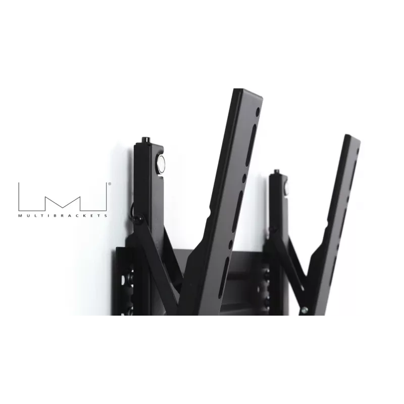 Multibrackets M VESA Wallmount Super Slim Tilt 400 MAX, 81,3 cm (32 coliai), 139,7 cm (55 coliai), 100 x 100 mm, 400 x 400 mm, plastikas, plienas, juoda