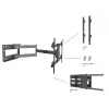 Multibrackets M Universal Long Reach Arm 1010mm HD Single 40kg 42-75 coliai