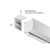 Multibrackets M 1:1 rankinis projektoriaus ekranas 240x240, 135 colių White Edition