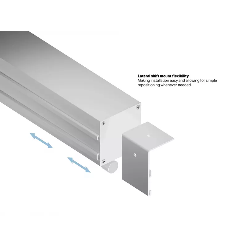 Multibrackets M 1:1 rankinis projektoriaus ekranas 240x240, 135 colių White Edition