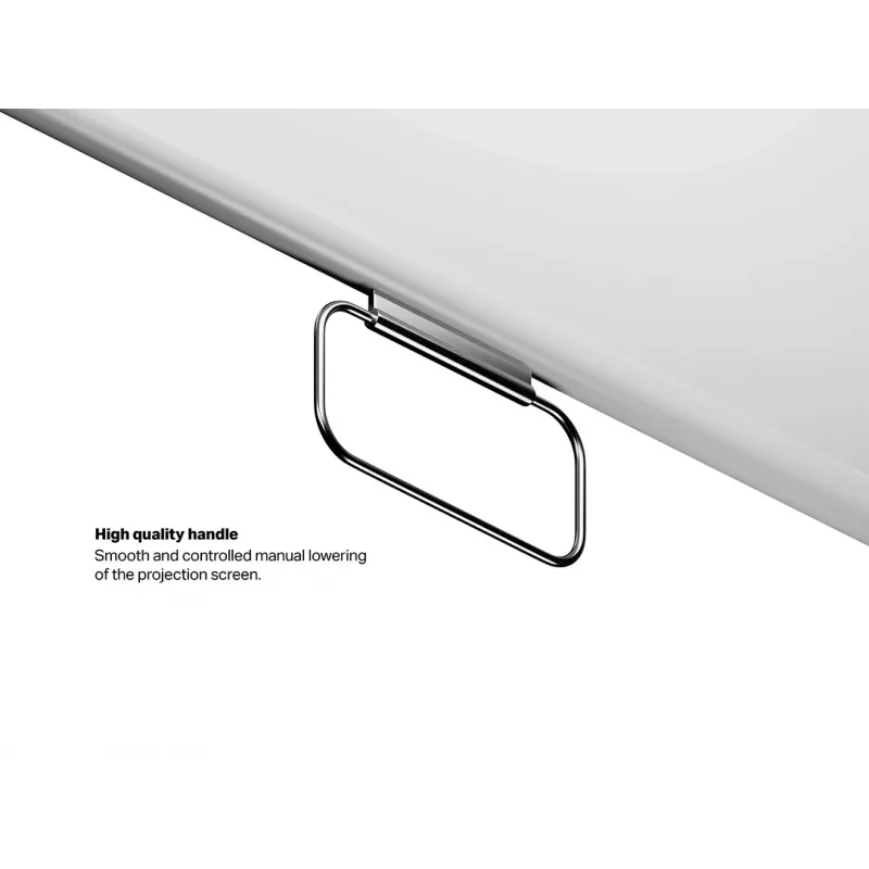Multibrackets M 1:1 rankinis projektoriaus ekranas 240x240, 135 colių White Edition