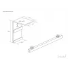 Multibrackets M 1:1 rankinis projektoriaus ekranas 240x240, 135 colių White Edition