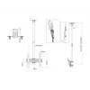 Multibrackets M lubinis laikiklis Pro MBC1U VESA 400