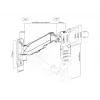 Multibrackets M Monitormount Wall Basic Single juodas 8 kg 17-32 col.