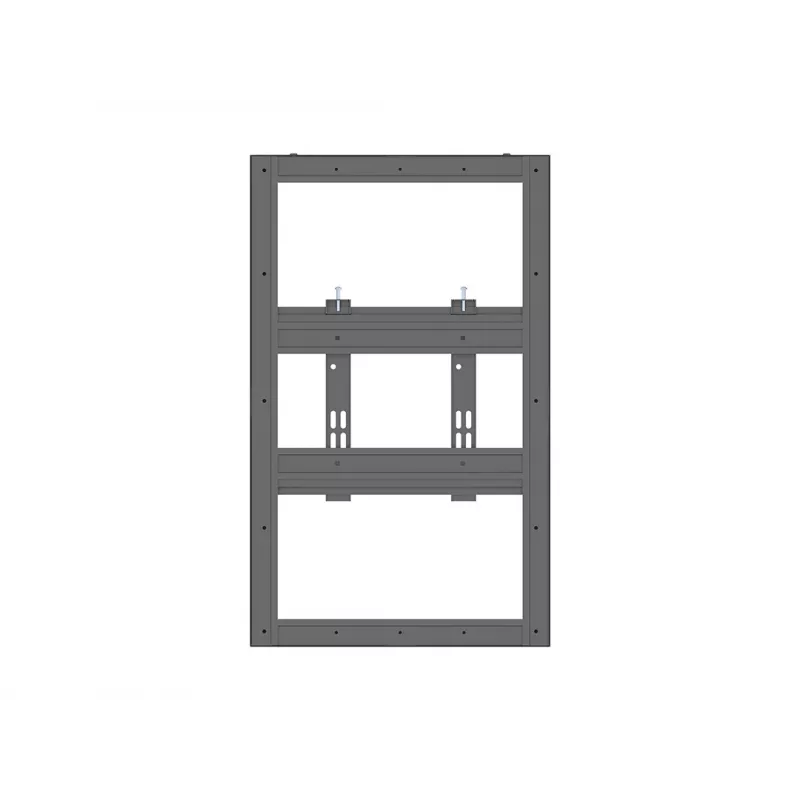 Multibrackets M Pro Series korpusas 32 colių sieninis mažas juodas plieninis gulsčias/vertikalus