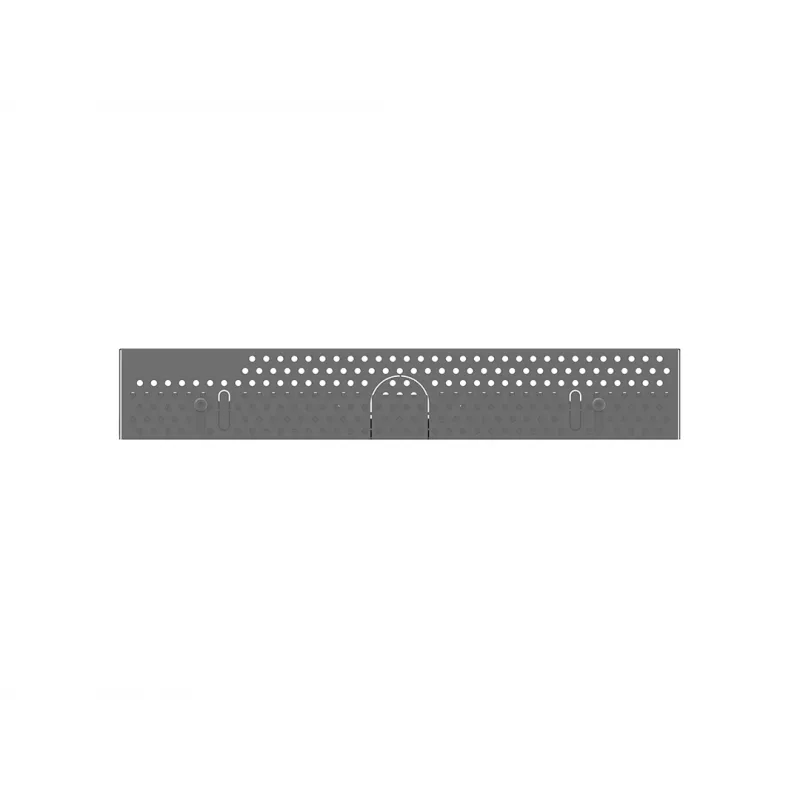 Multibrackets M Pro Series korpusas 32 colių sieninis mažas juodas plieninis gulsčias/vertikalus