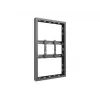 Multibrackets M Pro Series korpusas 43 col. mažas juodas plieninis gulsčias/vertikalus