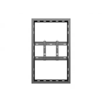 Multibrackets M Pro Series korpusas 43 col. mažas juodas plieninis gulsčias/vertikalus