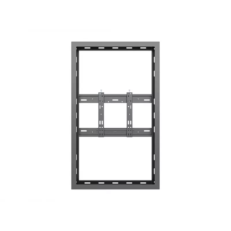 Multibrackets M Pro Series korpusas 43 col. mažas juodas plieninis gulsčias/vertikalus
