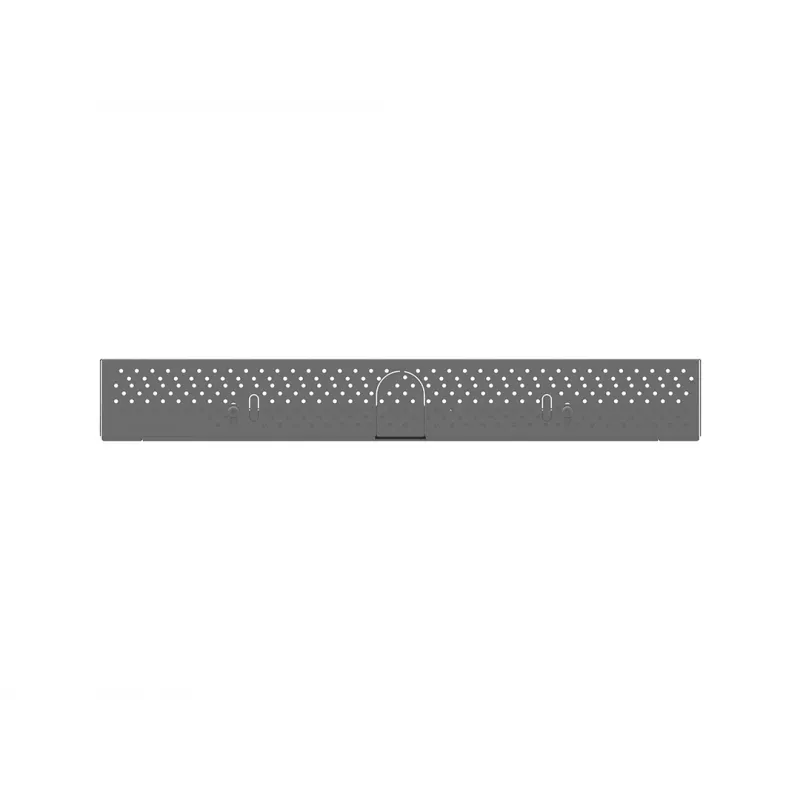 Multibrackets M Pro Series korpusas 43 col. mažas juodas plieninis gulsčias/vertikalus
