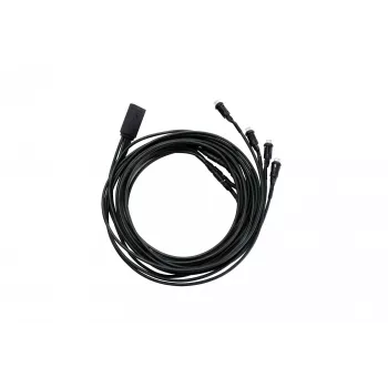 Ochno O-PC-LS-1 mygtukas, juodas, termoplastinis elastomeras (TPE), 1,5 m, USB-A, tiesus