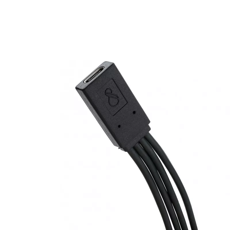 Kabelio adapteris Ochno O-SBC-200-1 juodas TPE 32g