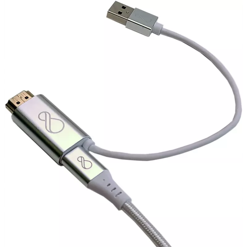 Ochno O-HDMI-TO-USBC-2 USB grafikos adapteris 3840 x 2160 pikseliai Baltas