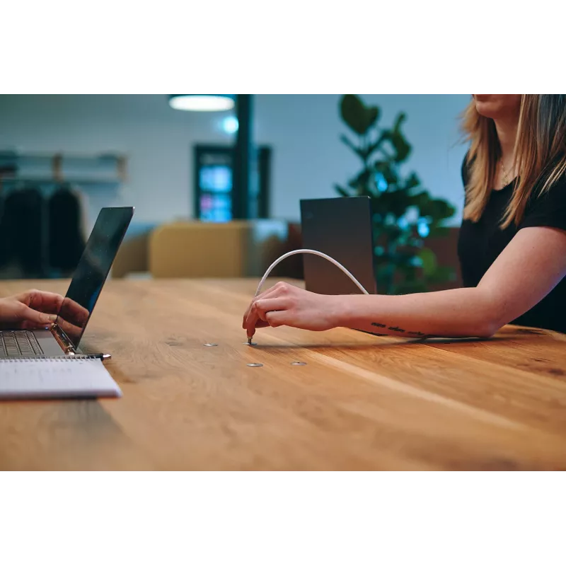 Ochno O-DO-100-2, USB-C lizdas, USB 3.2 Gen 2 (3.1 Gen 2), 10000 Mbit/s, montuojamas į stalą, aliuminis