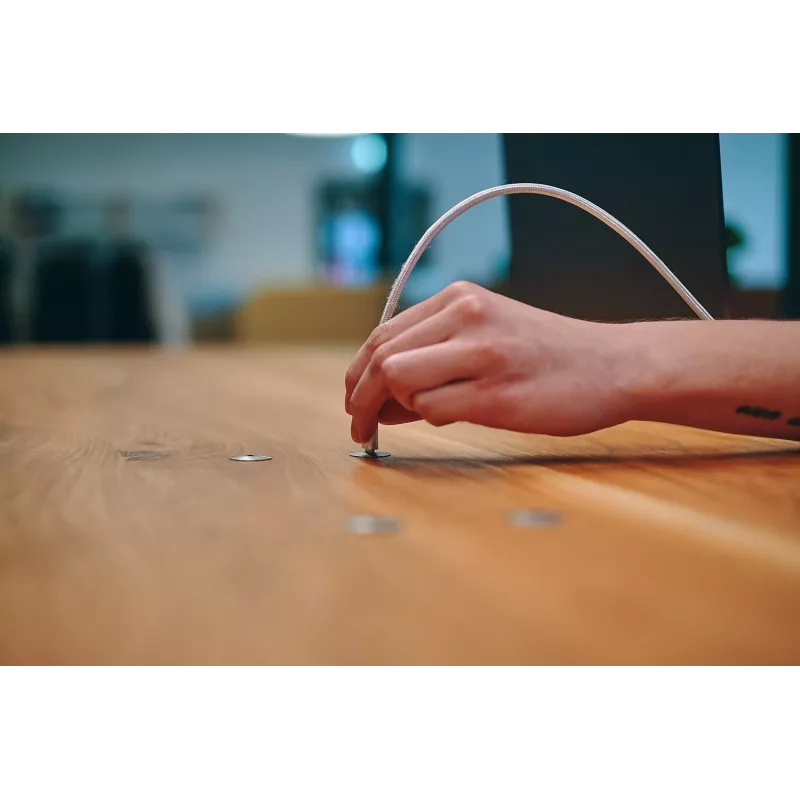 Ochno O-DO-100-2, USB-C lizdas, USB 3.2 Gen 2 (3.1 Gen 2), 10000 Mbit/s, montuojamas į stalą, aliuminis