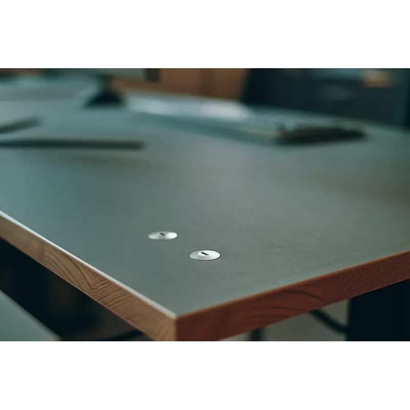Ochno O-DO-100-2, USB-C lizdas, USB 3.2 Gen 2 (3.1 Gen 2), 10000 Mbit/s, montuojamas į stalą, aliuminis