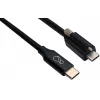 Laidas Ochno O-USBG2-200-3, 2 m, USB C – USB C, USB 3.2 Gen 2, 10 Gbit/s, juodas