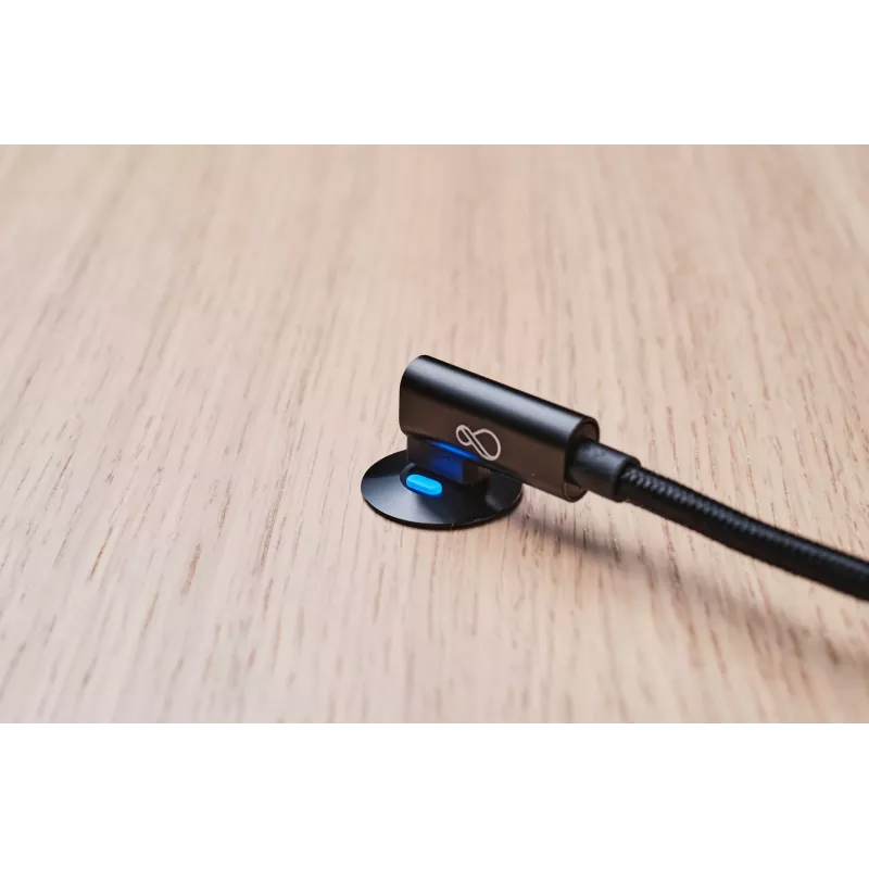 Ochno O-SWO-100-S-1 USB-C lizdas su LED mygtuku, USB 3.2 Gen 2, 10000 Mbit/s, montuojamas į stalą