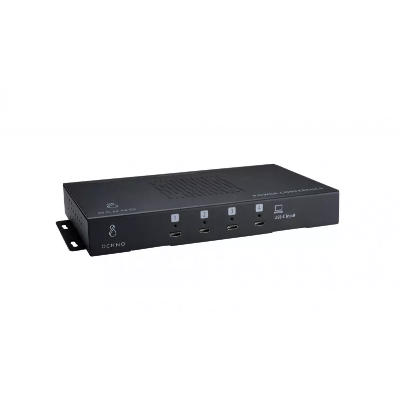 Ochno Power Conference 3 Single, laidinis, USB 3.2 Gen 2 (3.1 Gen 2) Type-C, 100 W, 1.4/2.3, 10/100 Mbit/s, juoda
