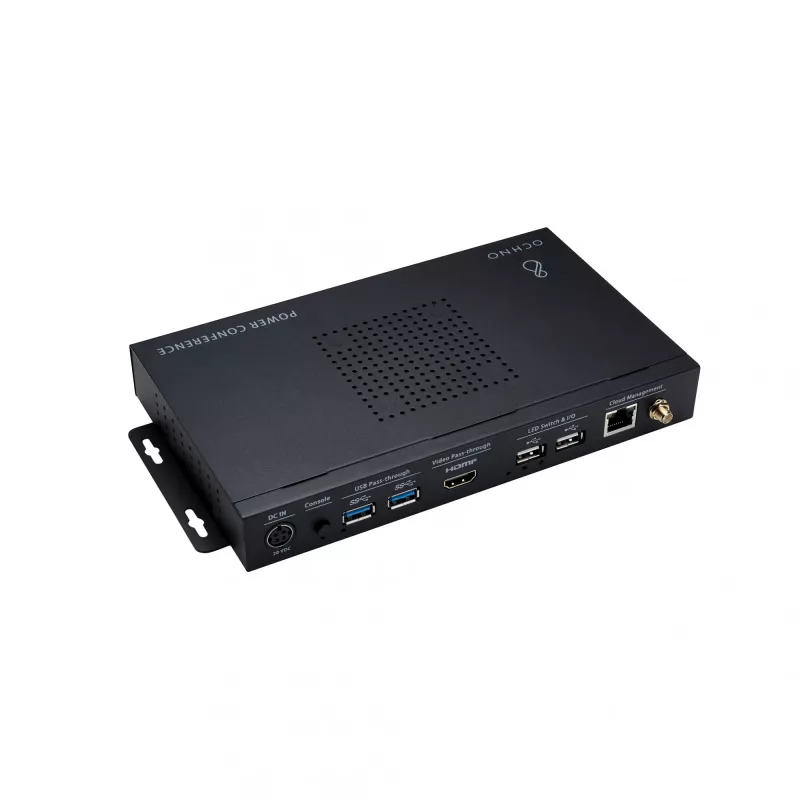 Ochno Power Conference 3 Single, laidinis, USB 3.2 Gen 2 (3.1 Gen 2) Type-C, 100 W, 1.4/2.3, 10/100 Mbit/s, juoda