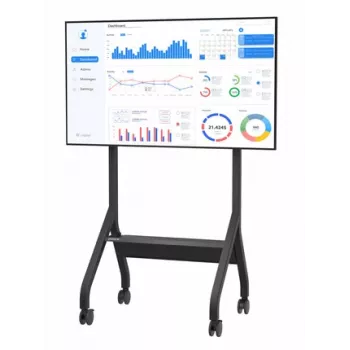 Mobilus stovas ekranui Peerless SR898-EUK, iki 2,79 m (110 inch), juodas