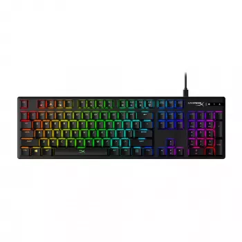 HyperX Alloy Origins klaviatūra, žaidimų, USB, QWERTY, JAV anglų, juoda