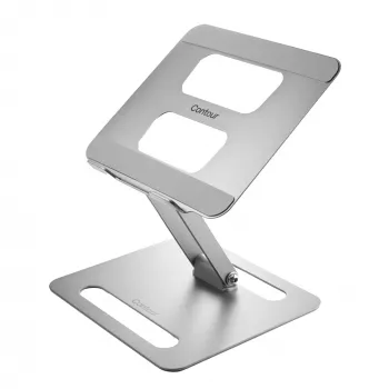 Stovas nešiojamam kompiuteriui Contour Design Laptop Riser, plieninis, pilkas, aukštis 45-310 mm