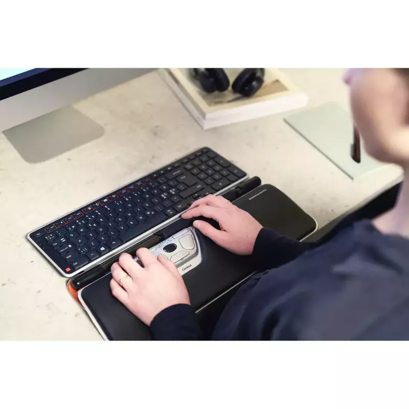 Contour Design RollerMouse Red Plus laidinis ergonomiškas pelė USB-C 2800 DPI