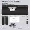 Pelė Contour Design RollerMouse Red Plus Bluetooth USB Type-C