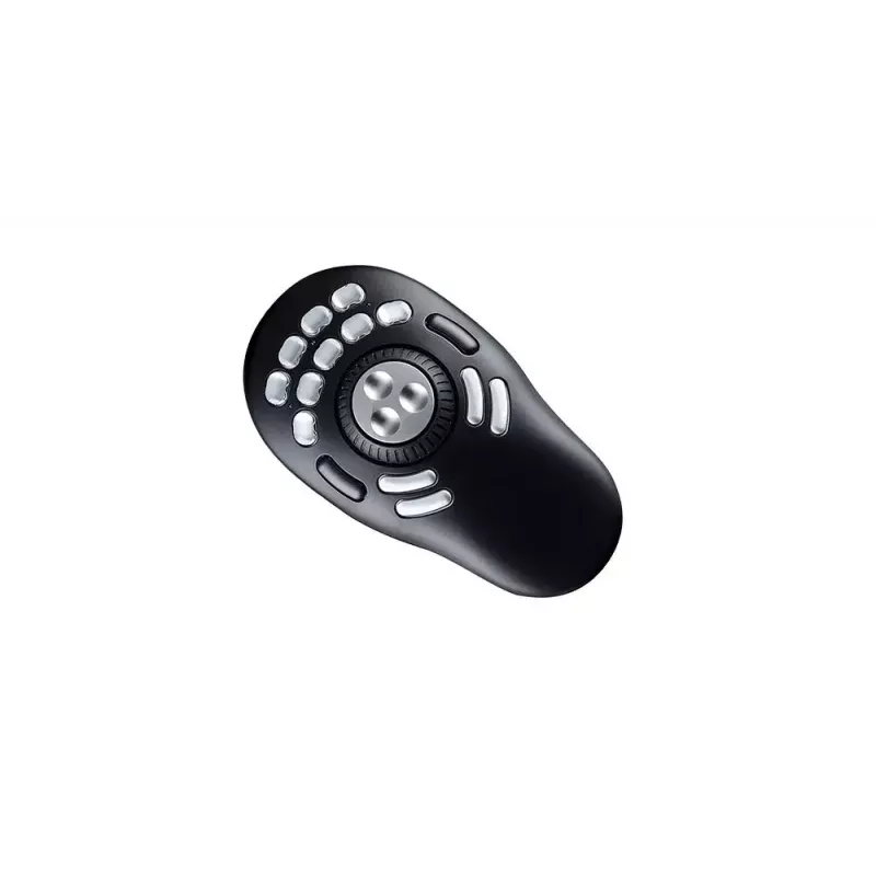 Multimedijos valdiklis Contour PRO v2 – USB, sidabrinis/juodas, 43×77,5×11,5 mm