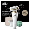 Braun Silk-épil 9 Flex 9-071 3D 40 pincetų Auksinė, Balta