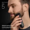 BRAUN BeardTrimmer 5 BT5500 barzdaskutė, akumuliatorinė, 20 mm, šlapiam ir sausam kirpimui, juoda