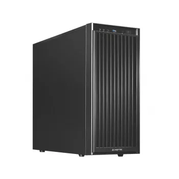 Korpusas CHIEFTEC BW-01B-OP Midi Tower ATX/ITX, palaiko 6×3,5 col. + 4×2,5 col., 2×5,25 col., galinis 1×120 mm, SGCC, juodas, 200×510×465 mm