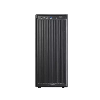 Korpusas CHIEFTEC BW-01B-OP Midi Tower ATX/ITX, palaiko 6×3,5 col. + 4×2,5 col., 2×5,25 col., galinis 1×120 mm, SGCC, juodas, 200×510×465 mm