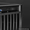 Korpusas CHIEFTEC BW-01B-OP Midi Tower ATX/ITX, palaiko 6×3,5 col. + 4×2,5 col., 2×5,25 col., galinis 1×120 mm, SGCC, juodas, 200×510×465 mm