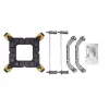 Chieftec CAC-S92PWM-LP45 oro aušintuvas kompiuterio korpusui 9,2 cm juodas