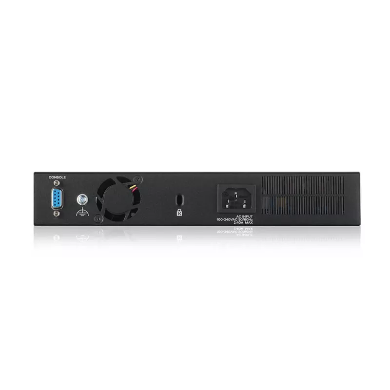 Zyxel GS2220-10HP-EU0101F tinklo jungiklis valdomas L2 Gigabit Ethernet (10/100/1000) Power over Ethernet (PoE) juodas