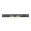 Zyxel GS2220-28HP-EU0101F valdomas L2 Gigabit Ethernet komutatorius su PoE (24 prievadai, 180 W, juodas)